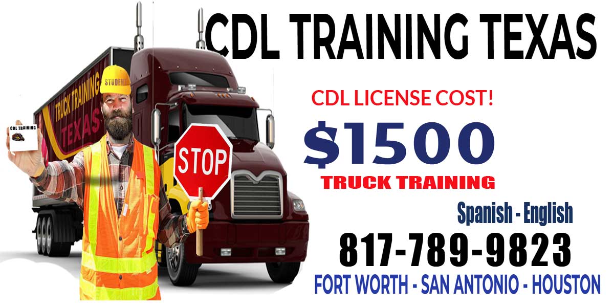 CDL training Houston TX, Truck Driving Training Houston, TX $1500
