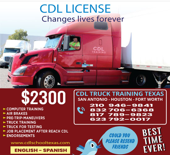 cdl school texas truck driving training information